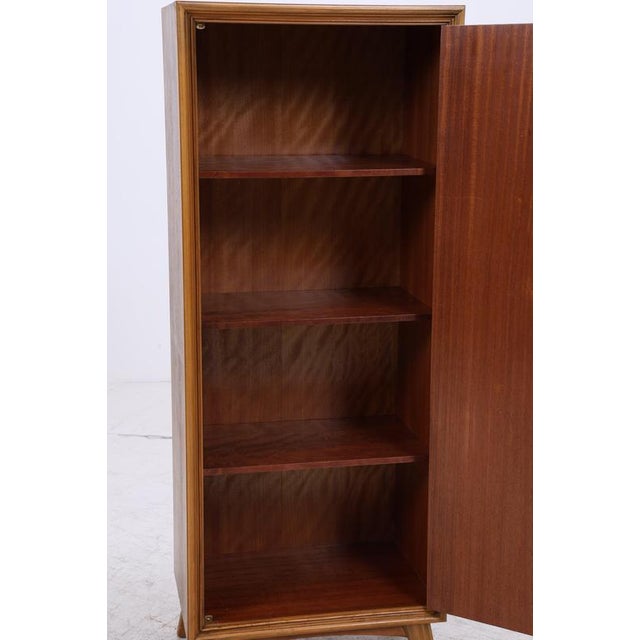 Brown Mid-Century Wardrobe, 1960s For Sale - Image 8 of 14