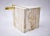 Artedi Travertine Brass & Glass Coffee Cocktail Table For Sale - Image 11 of 12