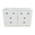 Vintage Lacquered Omega Faux Bamboo Chest of Drawers Dresser For Sale