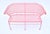 Mid-Century Modern Mid-Century Modern Settee by Salterini, Flamingo Pink, Usa, 1960s For Sale - Image 3 of 10