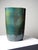 Vintage Handcrafted Blue-Green Pottery Vase from Eseka Pottery, 1990s For Sale - Image 12 of 14