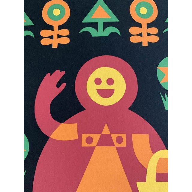 Fortunato Depero, Post-Modern Figurative Composition, Multi-Colored Print on Paper, 1974 For Sale - Image 13 of 18