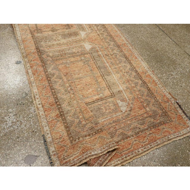 Galerie Shabab Collection Mid-20th Century Turkish Anatolian Runner For Sale - Image 9 of 10