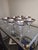 1950s Eight Silver Rimmed Martini Glasses For Sale In San Antonio - Image 6 of 8
