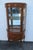 This beautiful Display Cabinet is made of wood, veneer, metal, and glass. The Cabinet has excellent elegant French design...