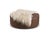 Lancaster One-of-a-Kind Charlotte Ottoman - Round With Natural Icelandic Fur For Sale - Image 4 of 4