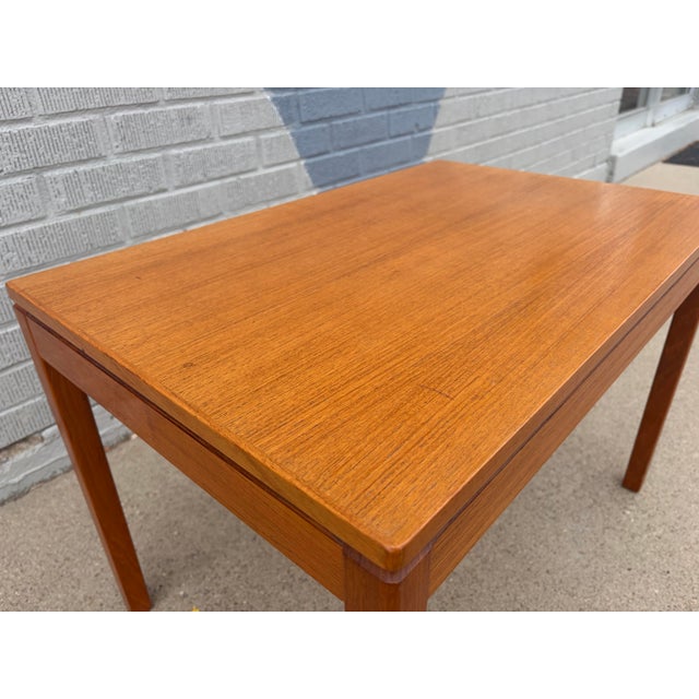 1960s 1960 Heggen Norwegian Teak Side Table For Sale - Image 5 of 11