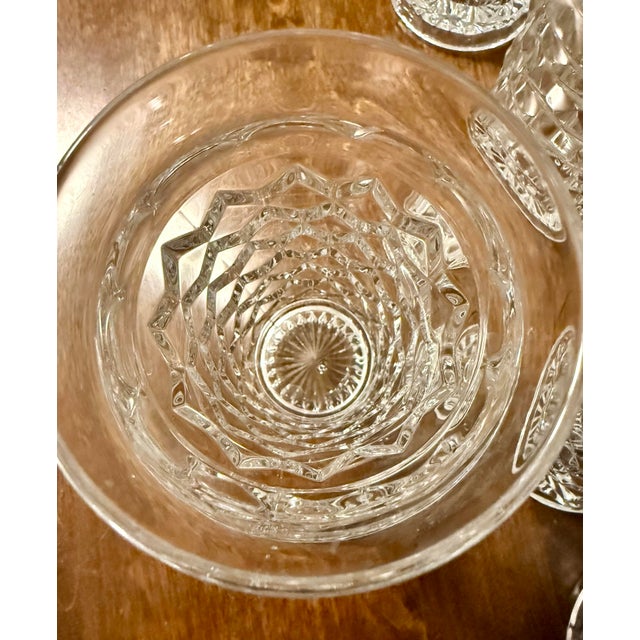 1930s Fostoria 1930's American Flared Glass Set - 10pcs For Sale - Image 5 of 12