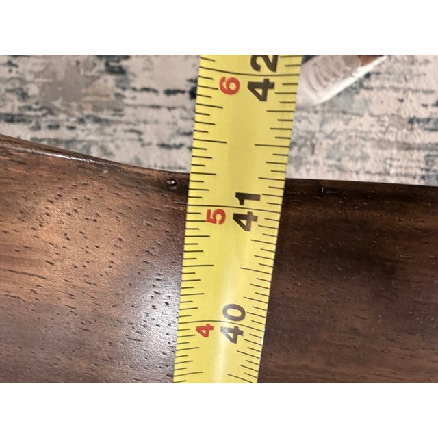 Wood Extra Long Natural Slab Wood Dining Table by Restoration Hardware For Sale - Image 7 of 17