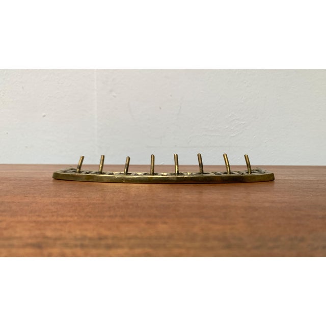 Mid-Century Brutalist Metal Coat Rack Hook, 1960s For Sale - Image 15 of 16