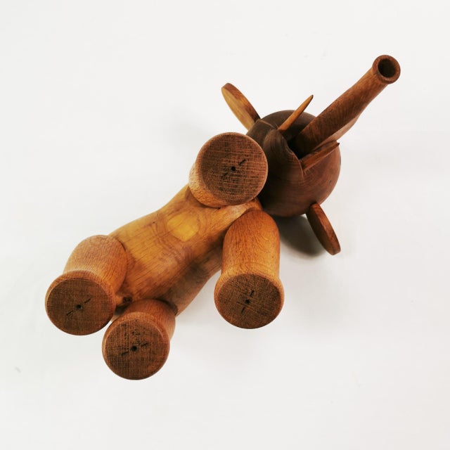 Wooden Elephant by Kay Bojesen, 1970s For Sale - Image 11 of 14