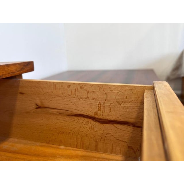 1940s Wooden Tables from Up Zavody, Former Czechoslovakia, 1940s, Set of 2 For Sale - Image 5 of 12