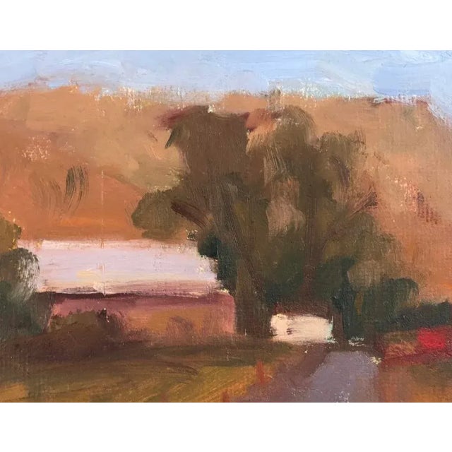 Pena Adobe Barn in Summer - Original Oil Painting, Plein Air This was painted on location at Pena Adobe Park in Vacaville....