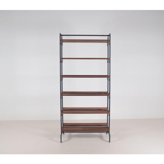 Freestanding vintage bookshelf designed by Olof Pira in the 1960s. This is a rarer version and was manufactured by the...