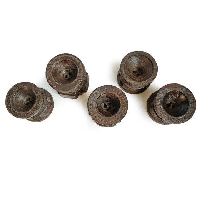 Indian Vintage Wood Seed Sorter For Sale - Image 3 of 5