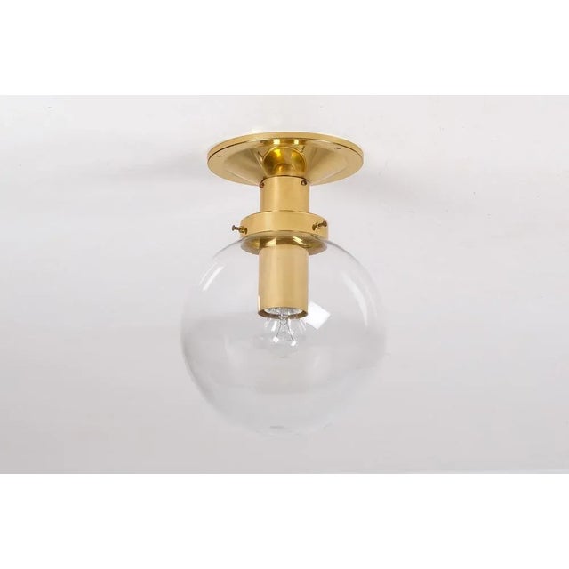 Flush Mount Light attributed to Hans-Agne Jakobsson, 1970s For Sale - Image 4 of 7