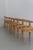 Danish Modern Oak and Paper Cord Chairs by Falsig, 1970s, Set of 6 For Sale - Image 4 of 18