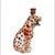 Black Vintage Boxer Ceramic Leopard Candleholder, 1980s For Sale - Image 8 of 16