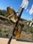 Rock Crystal Organic Branch Style Chandelier With Gold Finish and Adjustable Height For Sale - Image 9 of 14
