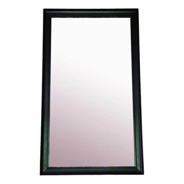 Large Ebonised Overmantle Wall Mirror, 1890s For Sale