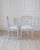 Off-white Pair of Swedish Gustavian Period Dining Chairs, Late 18th Century For Sale - Image 8 of 11