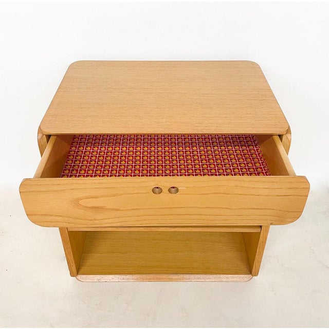 1960s Small Mid-Century Wooden Chest of Drawer by Derk Jan De Vries for Domus, 1960s For Sale - Image 5 of 6
