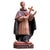 Baroque Artist, Saint Aloysius Gonzaga Polychrome Sculpture, 17th Century, Wood For Sale - Image 12 of 12