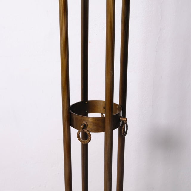 Hollywood Regency Metal Alloy Coat Rack, 1940s For Sale - Image 6 of 18