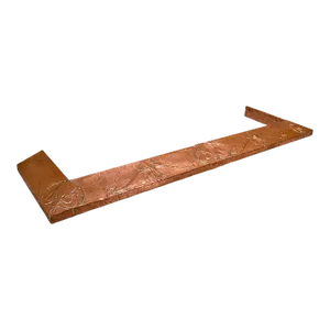 1900's Antique Decorative Copper Fire Kerb, English