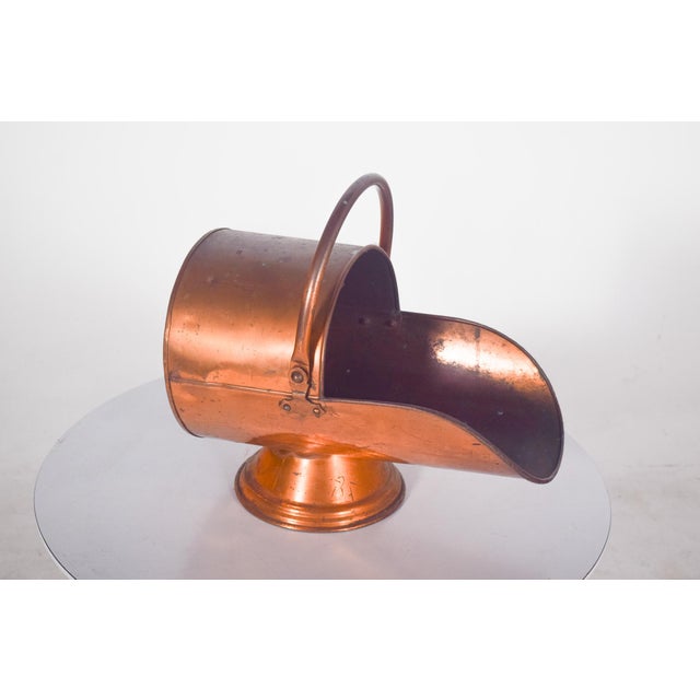 Portuguese Copper Firewood Basket, 1950s For Sale - Image 4 of 8