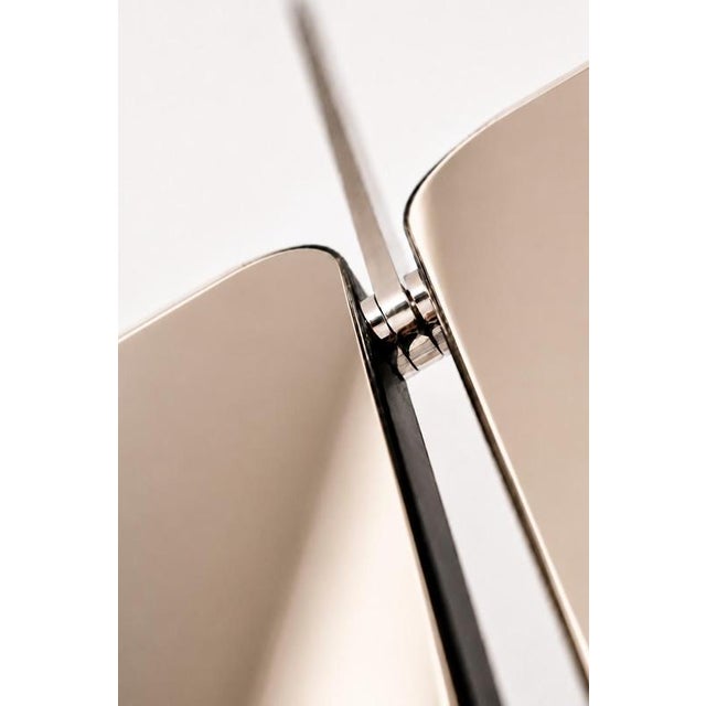 Gold Groove Bronze Median Modular Wall Mirror by GTG Design Couture For Sale - Image 8 of 10