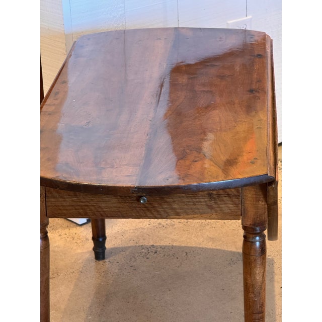 19th Century French Drop Leaf Table For Sale - Image 12 of 12