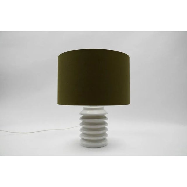 Mid-Century Modern Mid-Century Modern Metal Table Lamp with Illuminated Base by Kaiser Leuchten, 1960s For Sale - Image 3 of 12