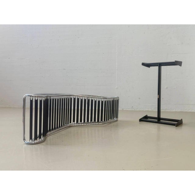 LC4 Chaise Longue with Ponyfell Le Corbusier, Pierre Jeanneret and Charlotte Perriand by Pierre Jeanneret for Cassina, 1960s For Sale - Image 16 of 18