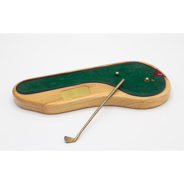 Novelty Desktop Golf Set Putting Green Chairish