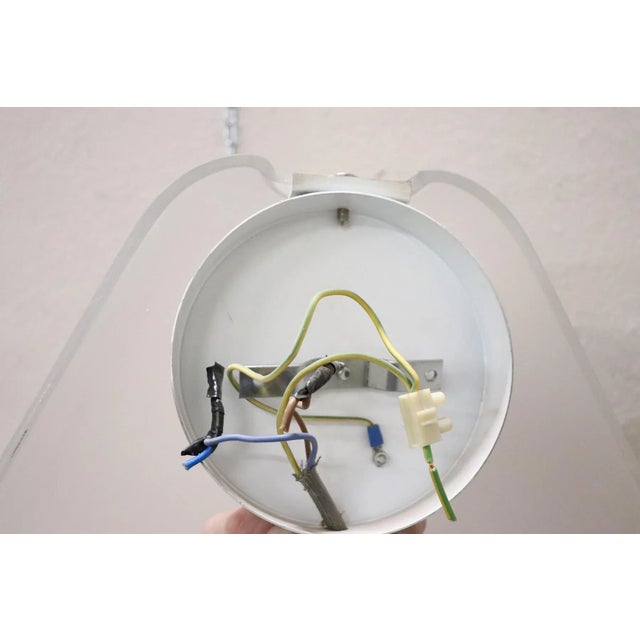 Italian Brass and Murano Glass Sconce from VeArt, 1970s For Sale - Image 4 of 8