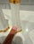 Vintage White and Gold Salt & Pepper Shakers For Sale In Jacksonville, FL - Image 6 of 7