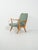 Scandinavian Armchair in Sage Green Wool, 1960s For Sale - Image 11 of 11