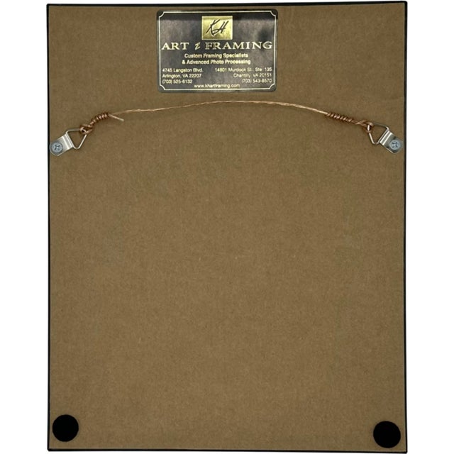 Vintage Air France Côte D’Azur Framed Postcard French Riviera Travel Art For Sale - Image 4 of 9