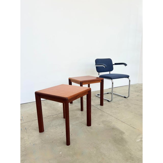 Scandinavian Teak Side Table, 1970s For Sale - Image 14 of 18