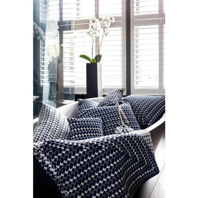 Not Yet Made - Made To Order Large Reversible Curvature Belo Throw by Casa Botelho For Sale - Image 5 of 13