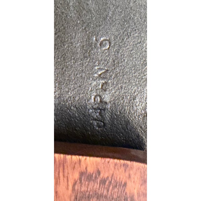 Vintage Mid-Century Modern MCM Fish Metal Wood Wall Art Plaques Platter Sculpture For Sale In Chicago - Image 6 of 6