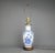 Mid 20th Century Vintage Blue and White Chinoiserie Porcelain Vase Lamp With Birds Flowers and Butterflies For Sale - Image 5 of 12
