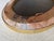 Mid 20th Century Oval Gold Hand-Cut Beveled Glass Mirror Model 2727 by Cristal Art For Sale - Image 11 of 17