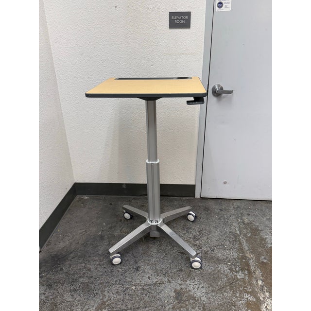 Ergotron Mobile Adjustable Desk For Sale - Image 4 of 12