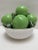 Vintage Ceramic Bowl of Green Apples For Sale In Sacramento - Image 6 of 9