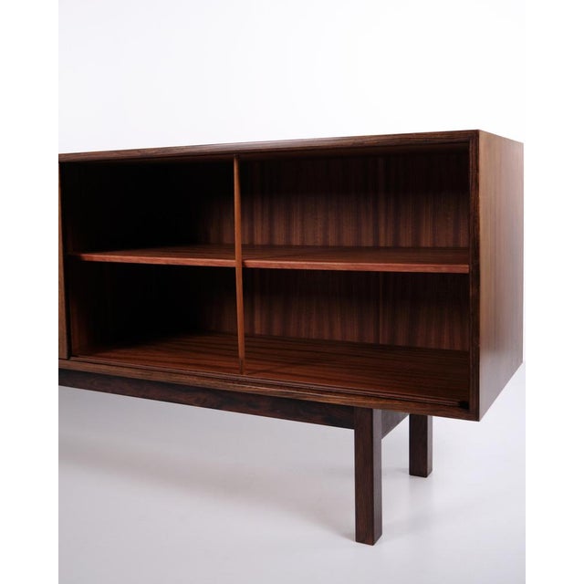 Sideboard, model 21, designed by gunni omann and produced by omann jun møbelfabrik in denmark during the 1960s. The piece...