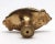 Mid 20th Century Art Nouveau Oval Brass Door Knob For Sale - Image 4 of 4
