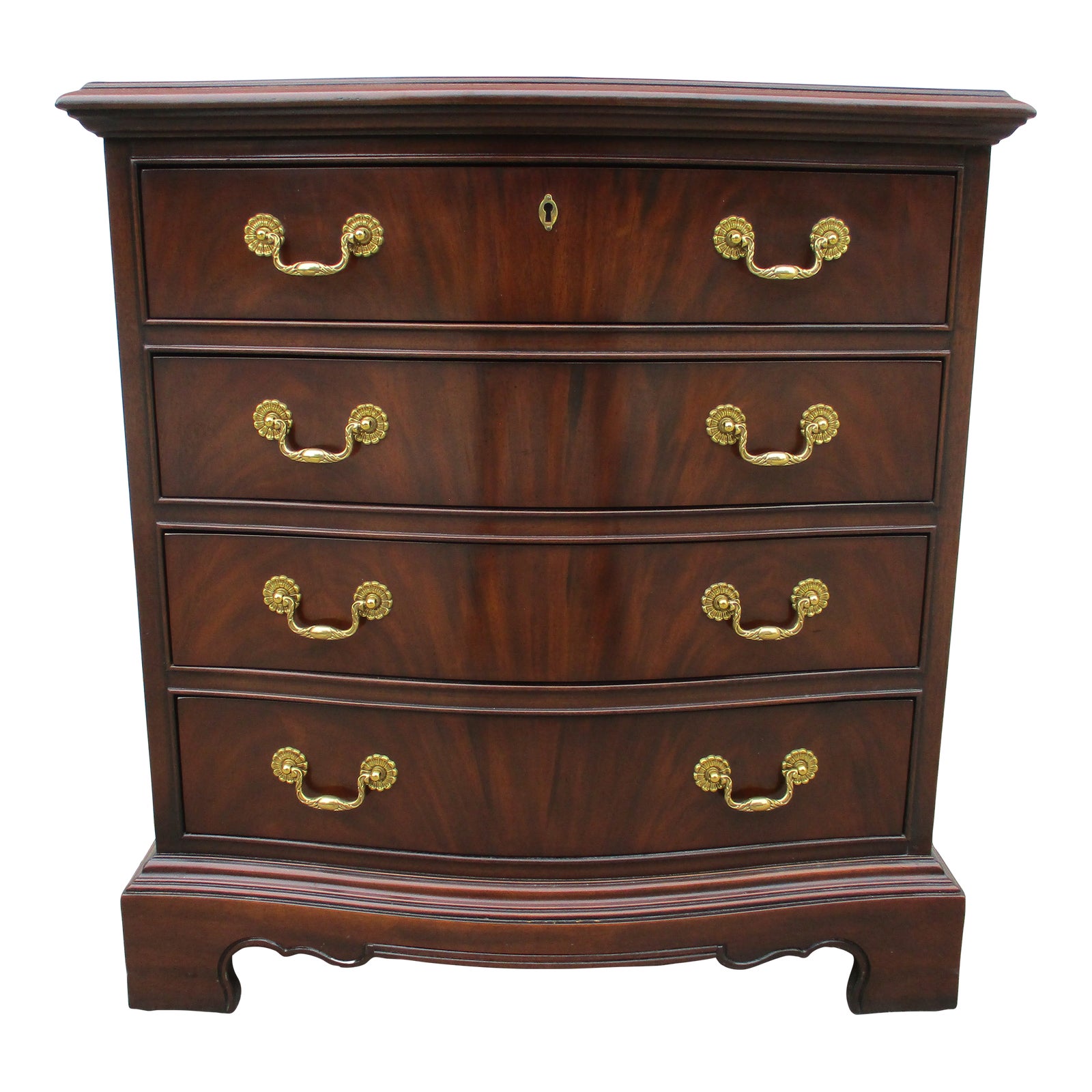 Drexel Heritage Heirloom Collection Mahogany Chest of Drawers Chairish