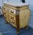 Stone Wood Marble Top Chest French Baroque Style Bombay Commode Carved 3 Drawer 90's For Sale - Image 7 of 18